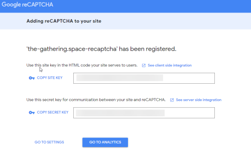 image of completed recaptcha